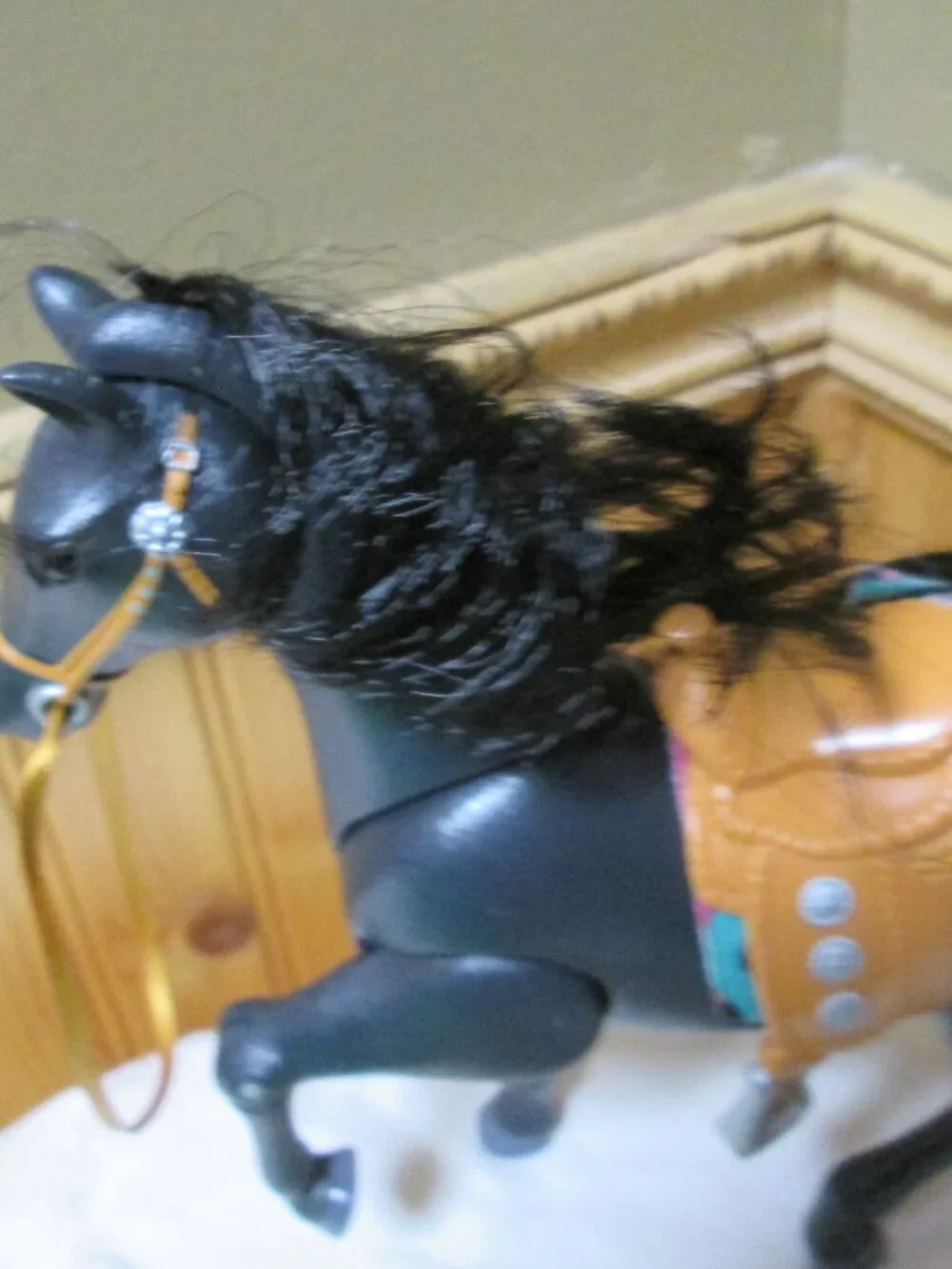Vtg fisher price loving family horse coco works tested